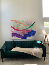 Load image into Gallery viewer, All Things Love - Large Original Abstract Painting (48x60) - Vibrant Mixed Media on Canvas